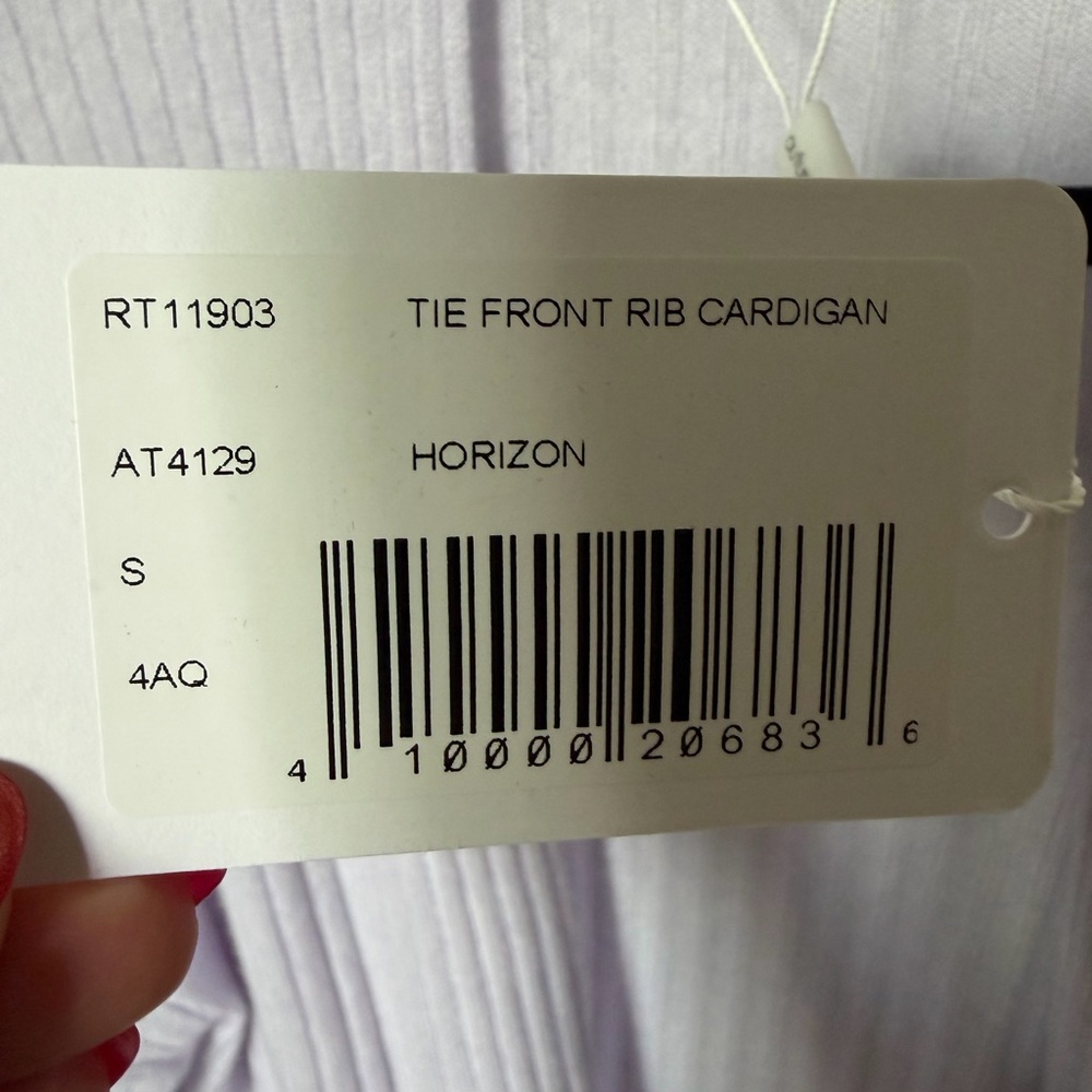 Autumn Cashmere Ribbed Cardigan - Picture 3 of 8